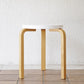 アルテック Artek スツール60 stool60 パイミオ 3本脚 80周年記念モデル ホワイトラッカー アルヴァ・アアルト 北欧家具 ◇