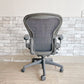 ハーマンミラー Herman Miller アーロンチェア ライト Aeron Chair Lite Bサイズ クラシックカーボン グラファイトベース デスクチェア 現状品 ●