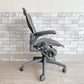 ハーマンミラー Herman Miller アーロンチェア ライト Aeron Chair Lite Bサイズ クラシックカーボン グラファイトベース デスクチェア 現状品 ●