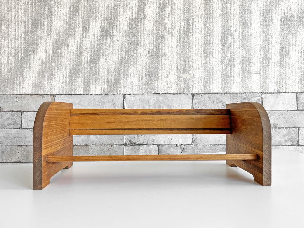 カウブックス COWBOOKS ブックラック Book Rack 木製本立て ブックスタンド  W43cm 松浦弥太郎 定価￥13,200- ●