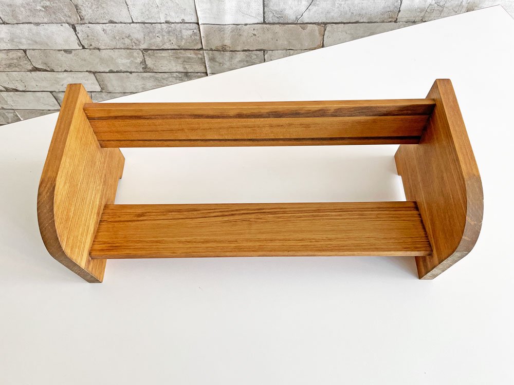 カウブックス COWBOOKS ブックラック Book Rack 木製本立て ブックスタンド  W43cm 松浦弥太郎 定価￥13,200- ●