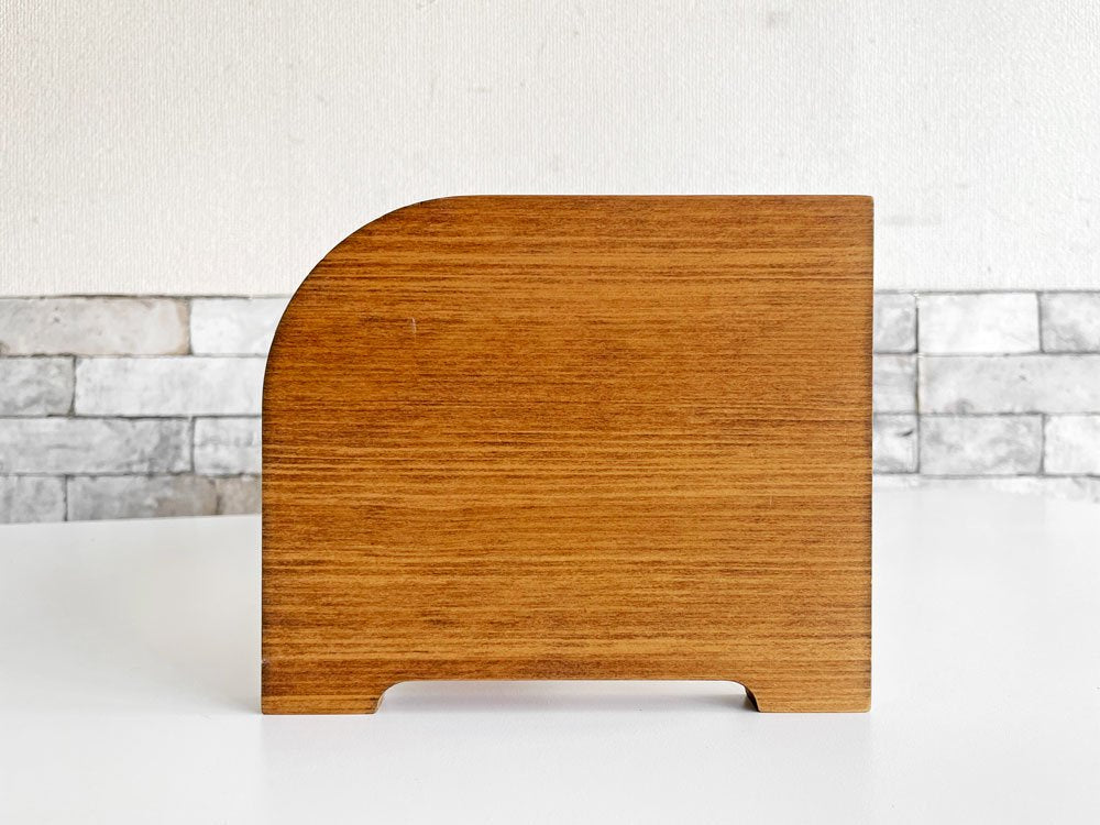 カウブックス COWBOOKS ブックラック Book Rack 木製本立て ブックスタンド  W43cm 松浦弥太郎 定価￥13,200- ●