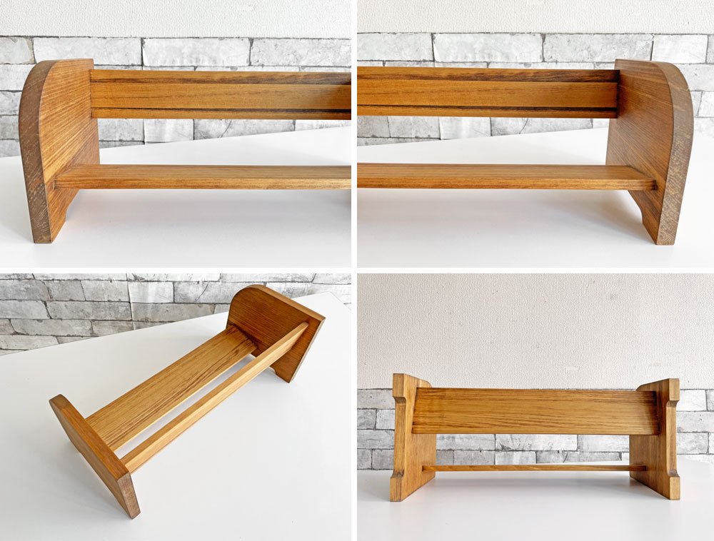 カウブックス COWBOOKS ブックラック Book Rack 木製本立て ブックスタンド  W43cm 松浦弥太郎 定価￥13,200- ●