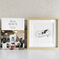代官山蔦屋書店 x フーズミン WHOSMiNG Books & Coffee アートフレーム 原画 22×22cm 額装品 ＆ 書籍 2点セット 台湾 イラストレーター ●