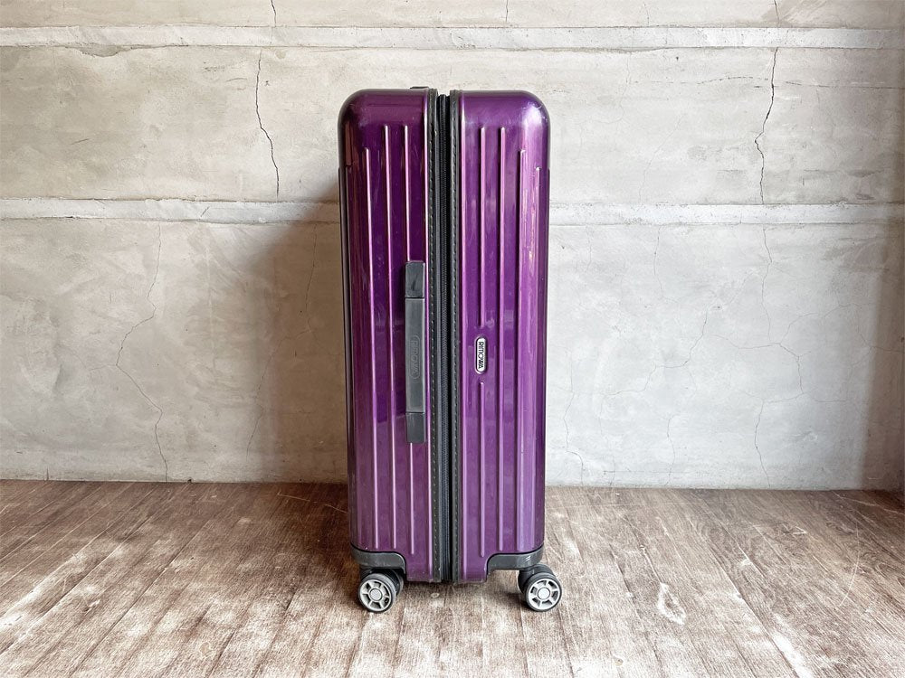 リモワ RIMOWA サルサエアー SALSA AIR スーツケース キャリーケース 4輪 63L TSAロック パープル 廃番カラー ♪