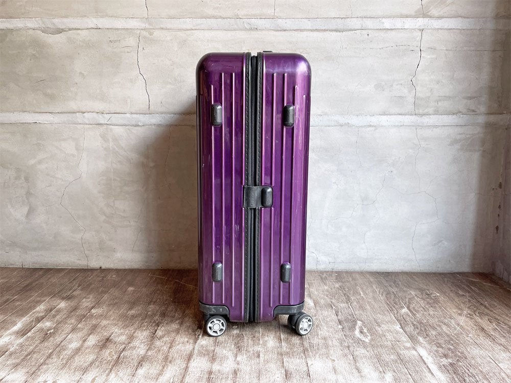 リモワ RIMOWA サルサエアー SALSA AIR スーツケース キャリーケース 4輪 63L TSAロック パープル 廃番カラー ♪