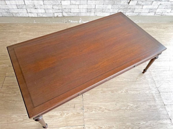 カリモク karimoku ドマーニ domani プロシード PROCEED コーヒーテーブル ローテーブル W140cm クラシカルデザイン ●