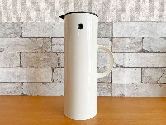 ステルトン Stelton バキュームジャグ Vacuum Jug EM77 ホワイト 1000ml エリック・マグヌッセン デンマーク 北欧雑貨 ●