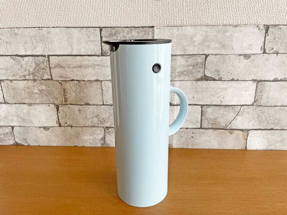 ステルトン Stelton バキュームジャグ Vacuum Jug EM77 ライトブルー 1000ml エリック・マグヌッセン デンマーク 北欧雑貨 廃番カラー ●