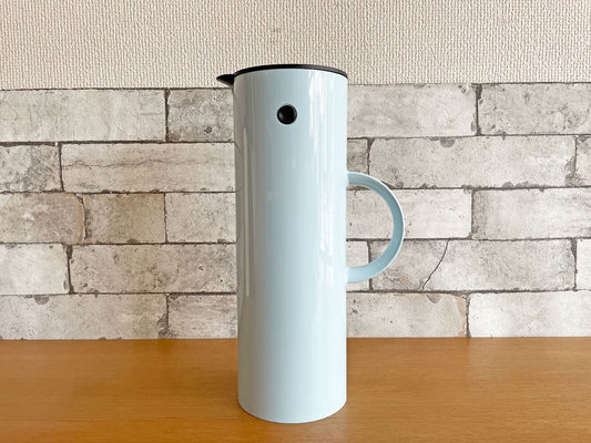 ステルトン Stelton バキュームジャグ Vacuum Jug EM77 ライトブルー 1000ml エリック・マグヌッセン デンマーク 北欧雑貨 廃番カラー ●