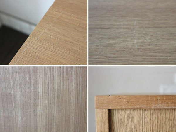 無印良品 MUJI タモ材 スリムチェスト 4段 廃盤 ◎