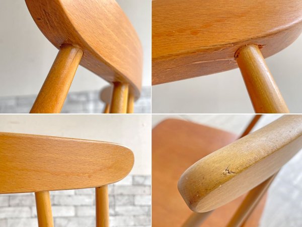 Edsby Verken ファネットチェア Fanett chair イルマリ・タピオヴァーラ ダイニングチェア スウェーデン製 北欧ビンテージ ●