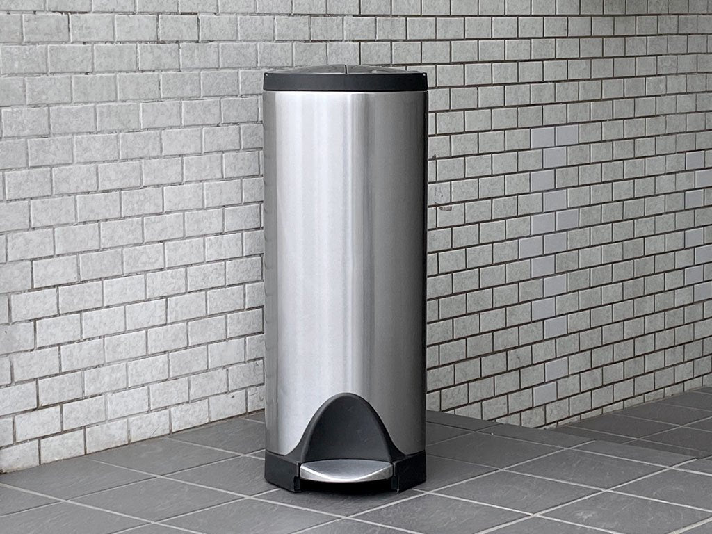 シンプルヒューマン simplehuman バタフライステップカン 分別タイプ 40L ステンレス ダストボックス ゴミ箱 ■