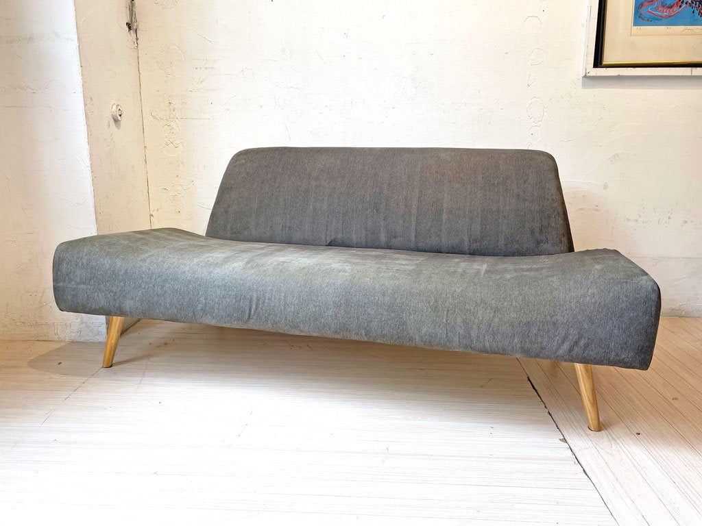 イデー IDEE アーオ ソファ AO SOFA 2シーターソファ チャコール 岡嶌要 ★