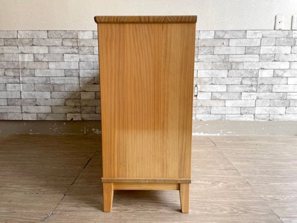 モモナチュラル Momo Natural モア MORE 120 サイドボード SIDE BOARD パイン材 キャビネット 抽斗4杯 W120 定価￥69,300- ●