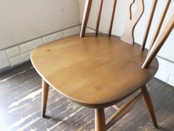 アーコール Ercol シスルバックチェア Thistleback Chair ダイニングチェア UKビンテージ 英国家具 ◎