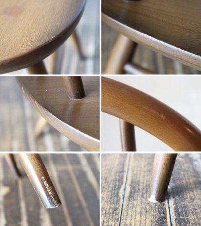 アーコール Ercol シスルバックチェア Thistleback Chair ダイニングチェア UKビンテージ 英国家具 ◎