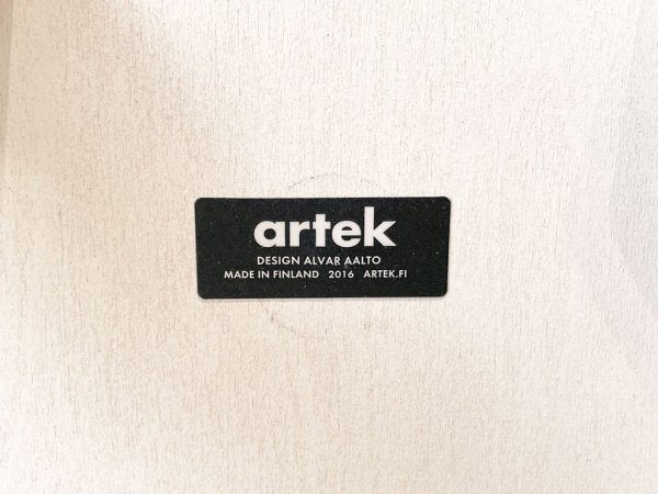 アルテック artek チェア66 Chair66 ダイニングチェア バーチ材 ホワイトラッカー アルヴァ・アアルト フィンランド 北欧家具 ★