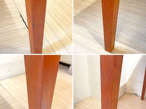 ウッドユウライクカンパニー WOOD YOU LIKE COMPANY バンビテーブル BAMBI TABLE ダイニングテーブル チェリー材 無垢集成材 W90cm★