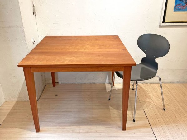 ウッドユウライクカンパニー WOOD YOU LIKE COMPANY バンビテーブル BAMBI TABLE ダイニングテーブル チェリー材 無垢集成材 W90cm★