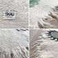 ティカウ TIKAU ボンブローフェルトラグ BOMBROO FELT RUG ウール 100％ クラウス・ハーパニエミ Klaus Haapaniemi デザイン 定価：10万円以上 ●