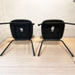 アクメファニチャー ACME Furniture グランビュー GRANDVIEW ダイニングチェア PVCレザー オーク材 アイアン脚 2脚セット ★