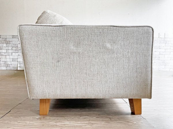 アクメファニチャー ACME Furniture ジェティ フェザーソファ JETTY Feather SOFA 3シーター ファブリック ベージュ系 ミッドセンチュリー USビンテージスタイル ●