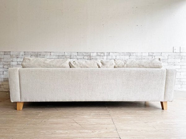 アクメファニチャー ACME Furniture ジェティ フェザーソファ JETTY Feather SOFA 3シーター ファブリック ベージュ系 ミッドセンチュリー USビンテージスタイル ●