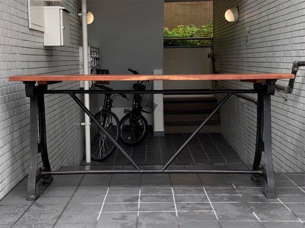 ジャーナルスタンダードファニチャー journal standard Furniture ブルージュ ファクトリーテーブル BRUGES FACTORY TABLE 鋳物 インダストリアル ■