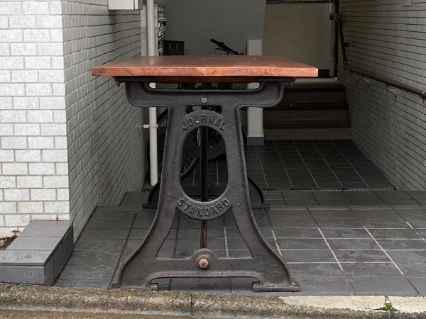 ジャーナルスタンダードファニチャー journal standard Furniture ブルージュ ファクトリーテーブル BRUGES FACTORY TABLE 鋳物 インダストリアル ■