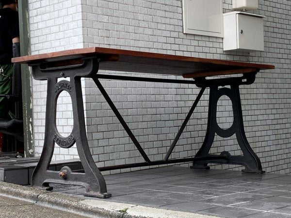 ジャーナルスタンダードファニチャー journal standard Furniture ブルージュ ファクトリーテーブル BRUGES FACTORY TABLE 鋳物 インダストリアル ■