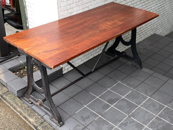 ジャーナルスタンダードファニチャー journal standard Furniture ブルージュ ファクトリーテーブル BRUGES FACTORY TABLE 鋳物 インダストリアル ■