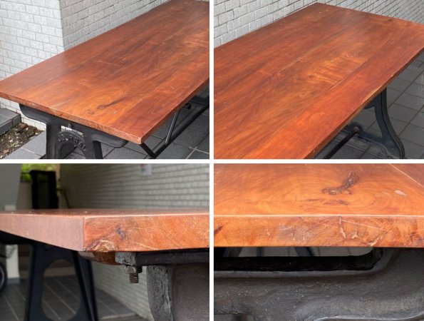 ジャーナルスタンダードファニチャー journal standard Furniture ブルージュ ファクトリーテーブル BRUGES FACTORY TABLE 鋳物 インダストリアル ■