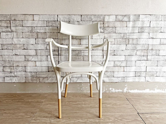 ゲブルダートーネットヴィエナ Gebruder Thonet Vienna GmbH Czech アームチェア ダイニングチェア ベントウッド 曲木 ブナ材 参考価格￥170,500- A ●