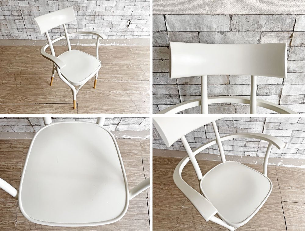 ゲブルダートーネットヴィエナ Gebruder Thonet Vienna GmbH Czech アームチェア ダイニングチェア ベントウッド 曲木 ブナ材 参考価格￥170,500- A ●