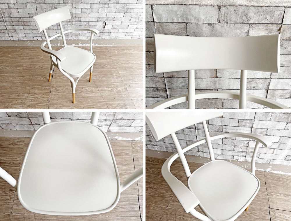 ゲブルダートーネットヴィエナ Gebruder Thonet Vienna GmbH Czech アームチェア ダイニングチェア ベントウッド 曲木 ブナ材 参考価格￥170,500- B ●