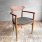 アクメファニチャー ACME Furniture トラッセル アームチェア TRESTLES ARM CHAIR ダイニングチェア ウォールナット USビンテージスタイル B ♪