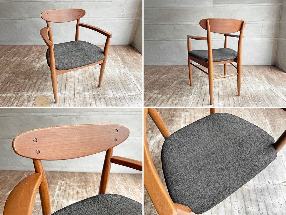 アクメファニチャー ACME Furniture トラッセル アームチェア TRESTLES ARM CHAIR ダイニングチェア ウォールナット USビンテージスタイル B ♪