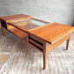 アクメファニチャー ACME Furniture ジェティ コーヒー テーブル JETTY COFFEE TABLE ガラストップ 抽斗2杯 USビンテージスタイル 定価\104,500- ♪