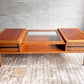 アクメファニチャー ACME Furniture ジェティ コーヒー テーブル JETTY COFFEE TABLE ガラストップ 抽斗2杯 USビンテージスタイル 定価\104,500- ♪