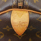 ルイヴィトン LOUIS VUITTON キーポル55 Keepall 旧タイプ VI863 モノグラム ボストンバッグ ブラウン 鍵無し made in France ●