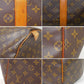 ルイヴィトン LOUIS VUITTON キーポル55 Keepall 旧タイプ VI863 モノグラム ボストンバッグ ブラウン 鍵無し made in France ●