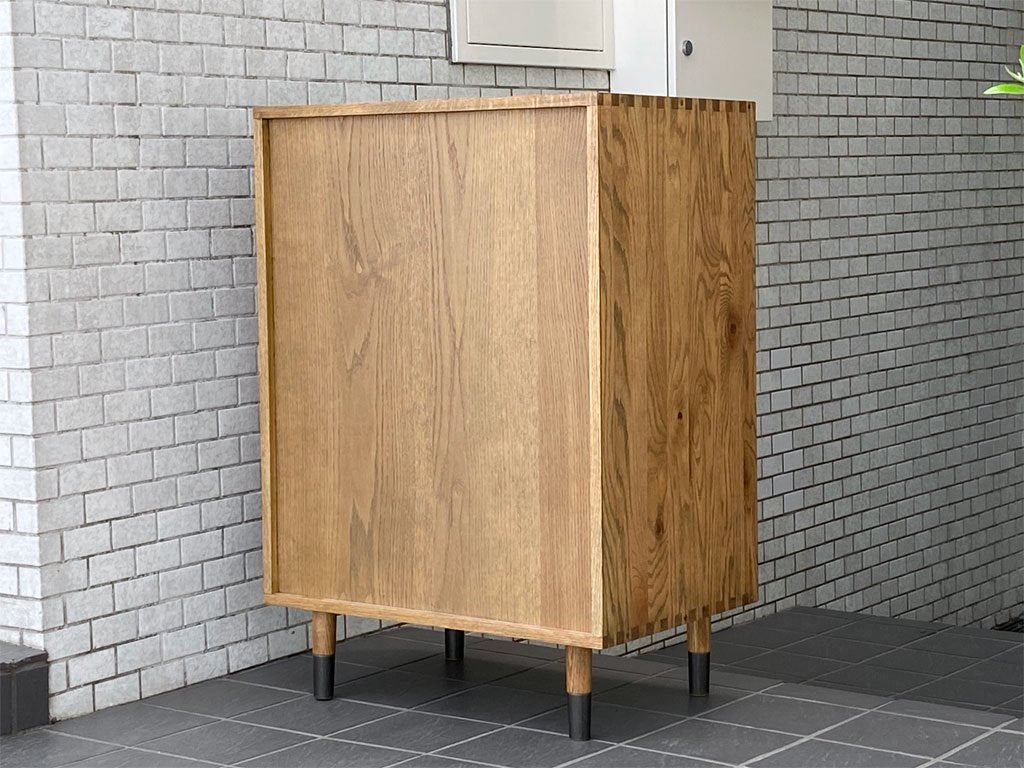 ジャーナルスタンダードファニチャー journal standard Furniture オルセンキャビネット OLSEN CABINET オーク材 4段 チェスト USビンテージスタイル ■