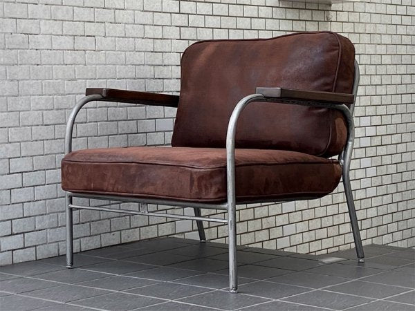 ジャーナルスタンダードファニチャー journal standard Furniture ラバル ソファ LAVAL SOFA 1Pソファ レザー ビンテージスタイル ■