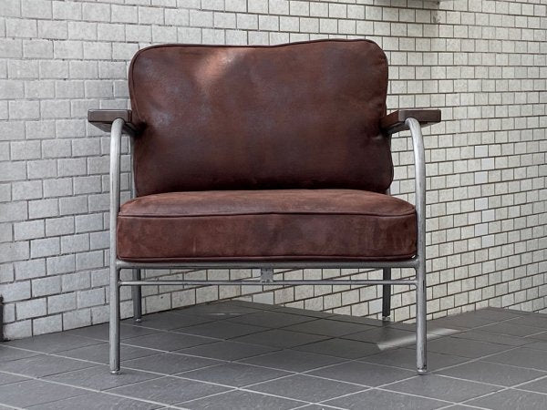 ジャーナルスタンダードファニチャー journal standard Furniture ラバル ソファ LAVAL SOFA 1Pソファ レザー ビンテージスタイル ■