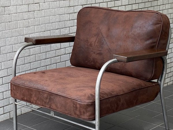 ジャーナルスタンダードファニチャー journal standard Furniture ラバル ソファ LAVAL SOFA 1Pソファ レザー ビンテージスタイル ■