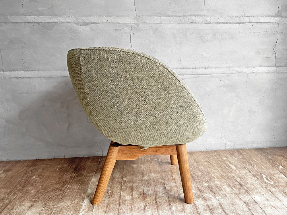 モモナチュラル Momo Natural モールドラウンドチェア MOLD ROUND CHAIR ML オーク材 ポートナッシュ FFP-15:khaki カーキ系♪