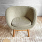 モモナチュラル Momo Natural モールドラウンドチェア MOLD ROUND CHAIR ML オーク材 ポートナッシュ FFP-15:khaki カーキ系♪