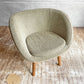 モモナチュラル Momo Natural モールドラウンドチェア MOLD ROUND CHAIR ML オーク材 ポートナッシュ FFP-15:khaki カーキ系♪