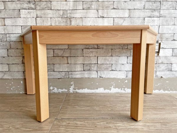 ベカ BEKA システムテーブル 台形 ブナ材 ナチュラル W120cm キッズテーブル ドイツ ボーネルンド BorneLund 取扱 定価￥77,000- ●